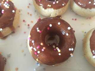 Mini doughnuts al forno