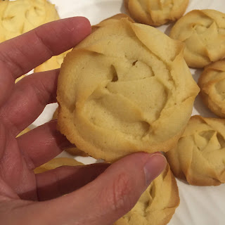 Ricetta dei frollini montati Sablè à la Poche (shortbread)