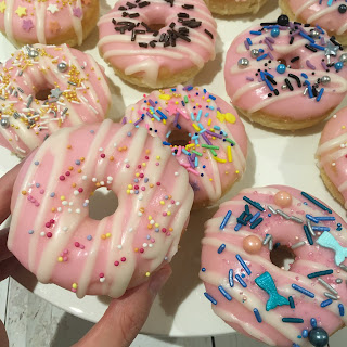 Ricetta dei Donuts cotti al forno e preparati senza planetaria ;-)
