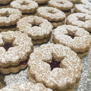 Linzer cookies ricetta semplicissima