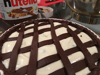 Crostata con Nutella e ricotta