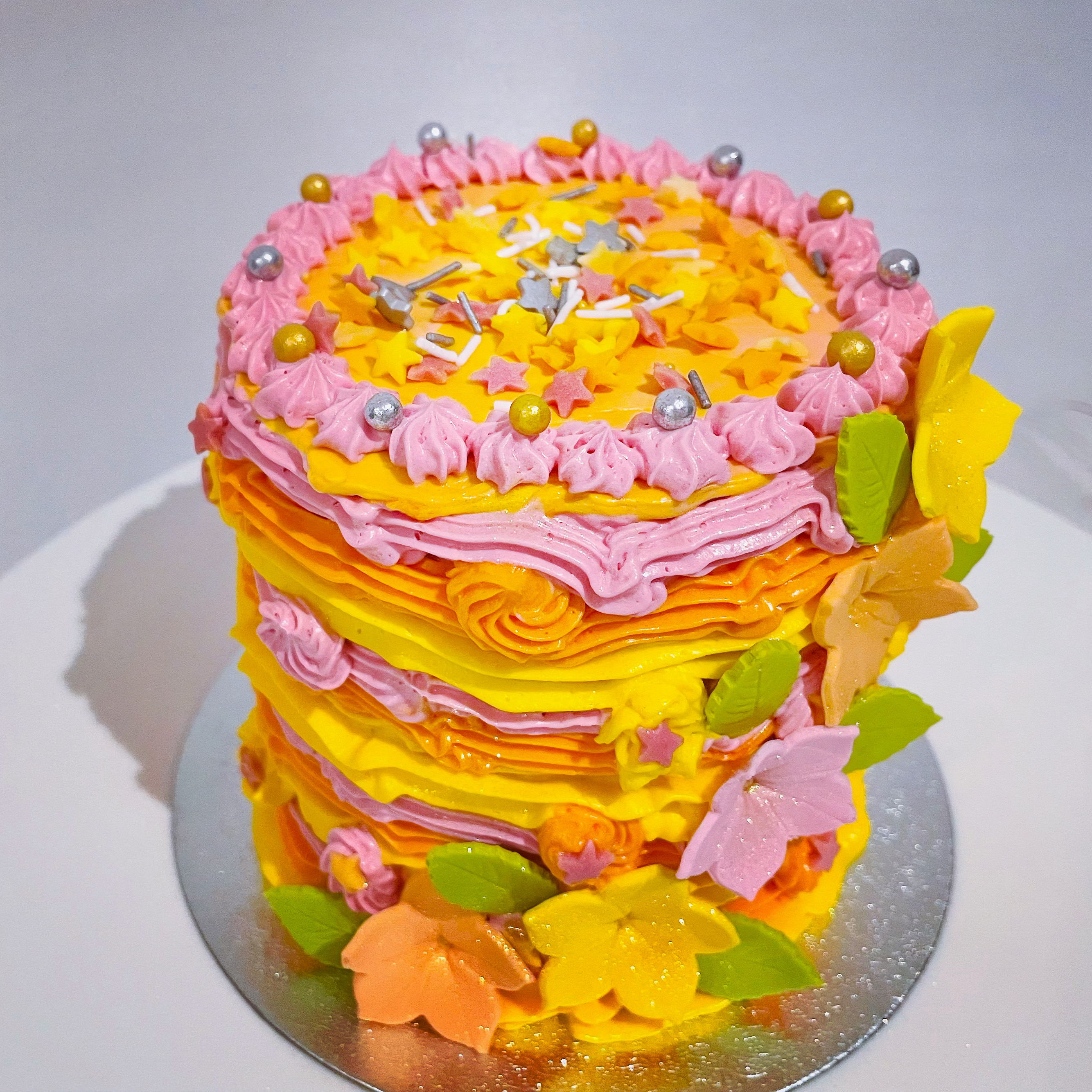 Torta al cocco e frutto della passione