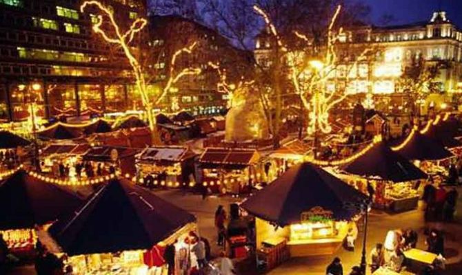 Mercatini di Natale in giro per l'UK