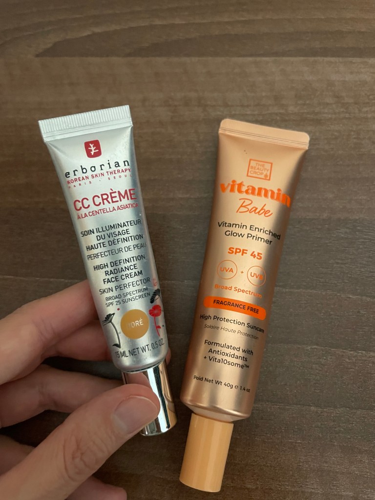 CC cream Erborian alla centella e Vitamin Babe primer alla vitamina C