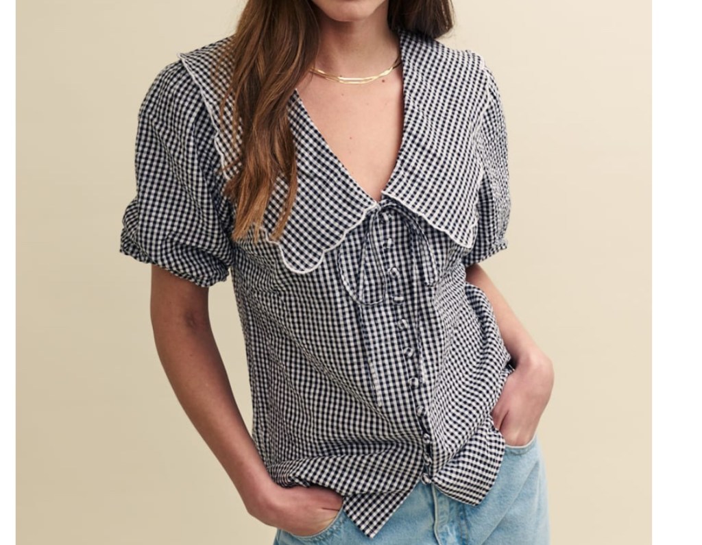 Camicia Vichy dal sito Nobody's Child