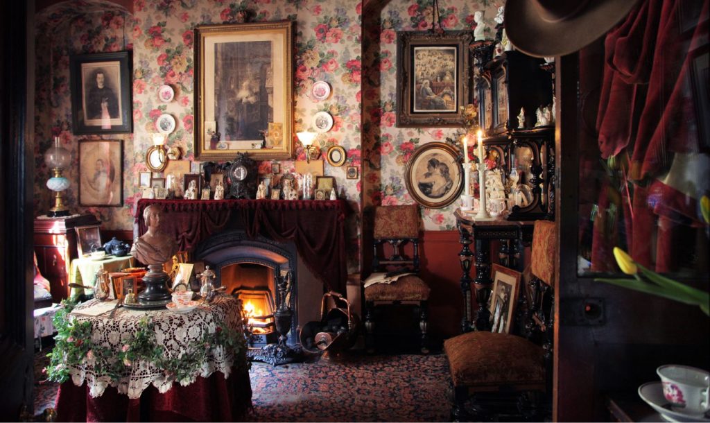 Una stanza della casa di Dennis Severs’ House